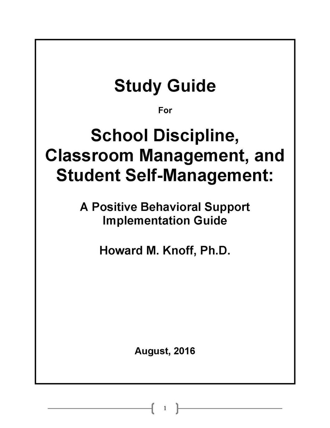 Study Guide for 