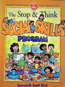 The Stop & Think Social Skills Full Classroom Kit for Schools (preK - Gr 1)